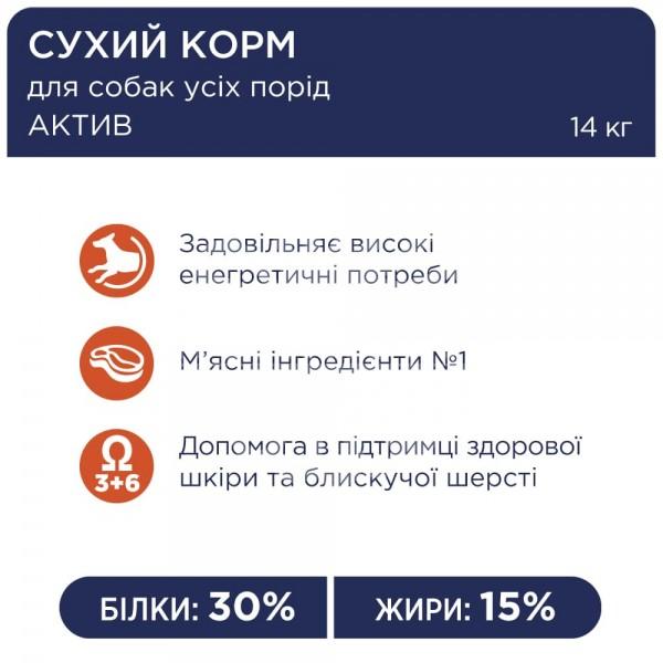 Adult All Breeds Active Сухий корм для дорослих активних собак