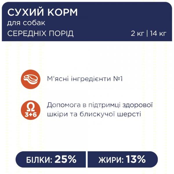 Adult Medium Breeds Сухий корм для дорослих собак середніх порід