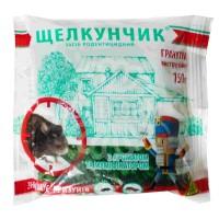 ГРАНУЛИ ВІД ЩУРІВ І МИШЕЙ ЩЕЛКУНЧИК З АРАХІСОВИМ ПРИВАБНИКОМ 150 Г. thumb image 1